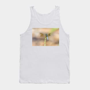 Blue Dragonfly Tank Top